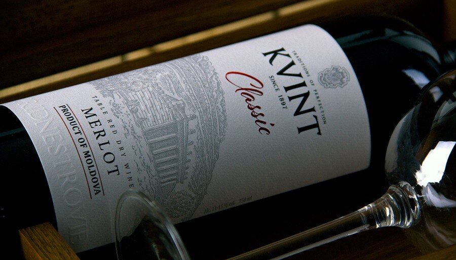 KVINT вино Merlot Classic 