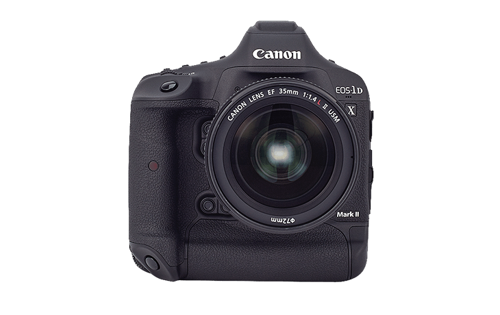 Canon EOS 1D Mark II вид спереди