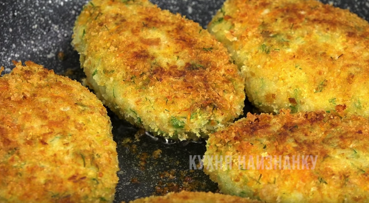 Острые капустные котлеты с чили