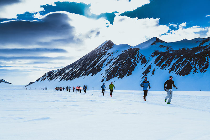 World Marathon Challenge в Антарктиде