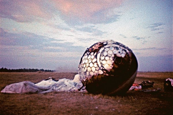 Капсула, в которой успешно приземлился Гагарин