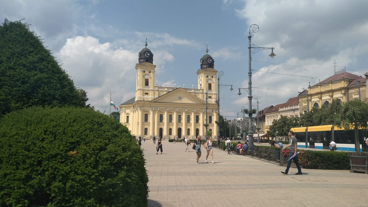 Дебрецен, центральная площадь