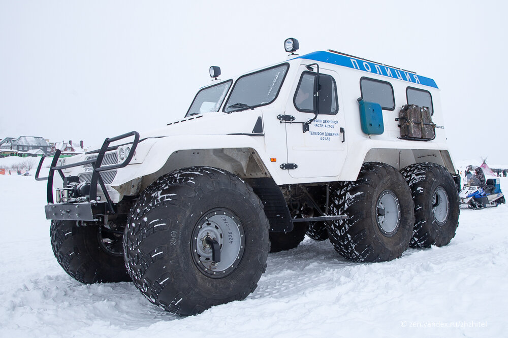 Вездеход-амфибия «Трэкол»