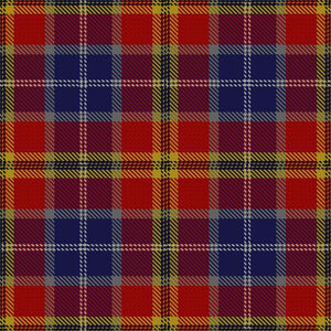 Фамильная расцветка тартана у представителей клана Лермонтов