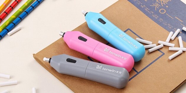 Ластик на батарейках, автоматический