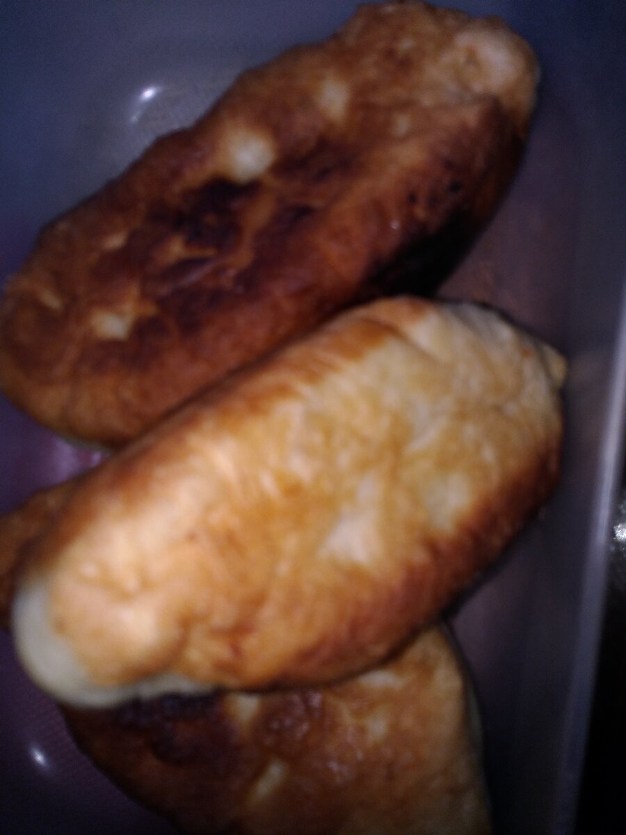 жареные пирожки с картошкой