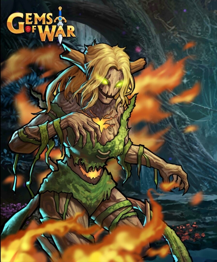 Столетиями Отец Ольха извращал природу лесных дриад и, в конце концов, превратил их в эти странные, темные создания.