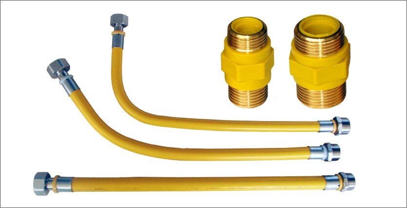 Разновидность газовых рукавов для подключения котла