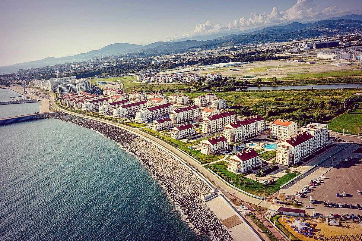 Имеретинский район Адлер Сочи Море Пляж. Фото взято из открытых источников. 
