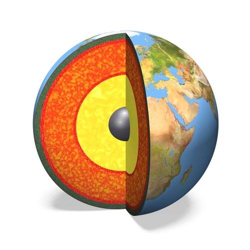 Слоистое строение Земли
