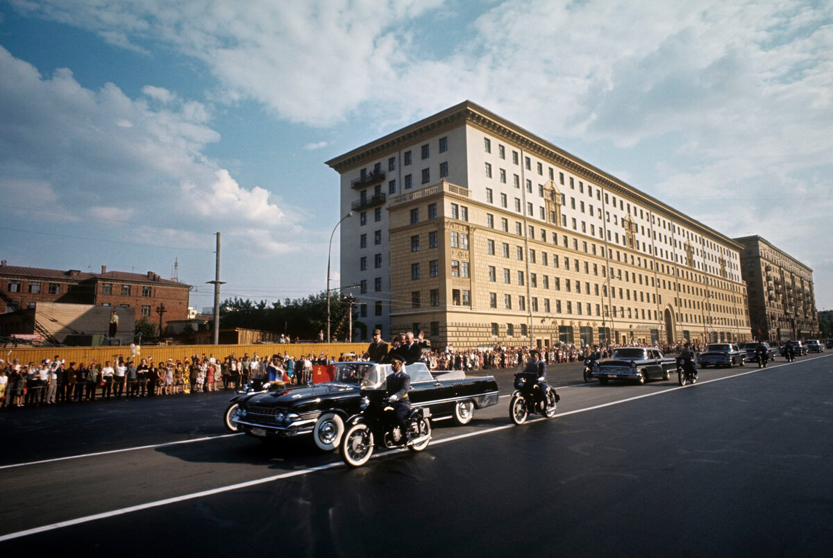 Визит Шарля де Голля в СССР 1966 год.