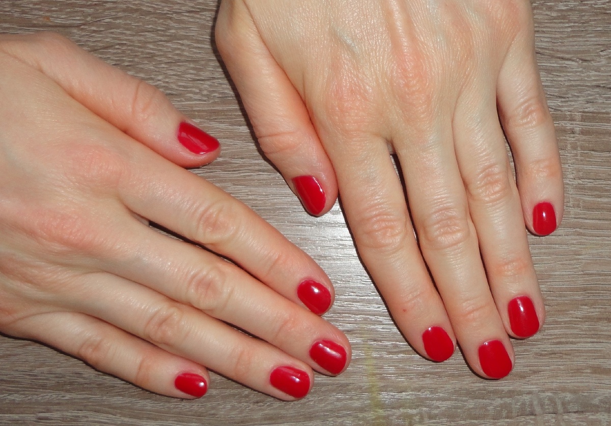 Маникюр в классическом стиле. Фото из личного архива