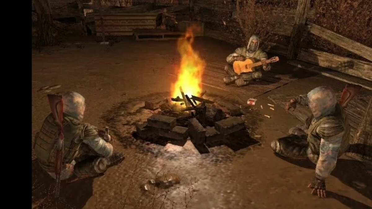 Сцена из STALKER Чистое небо