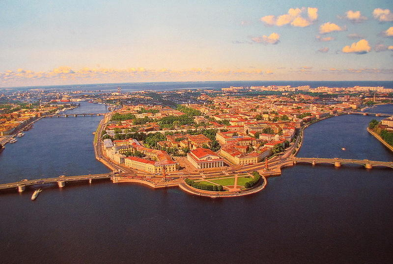 Васильевский остров санкт петербург фото с высоты