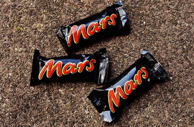 Купить Батончик шоколадный Марс 51г. MARS в магазине HappyPen.