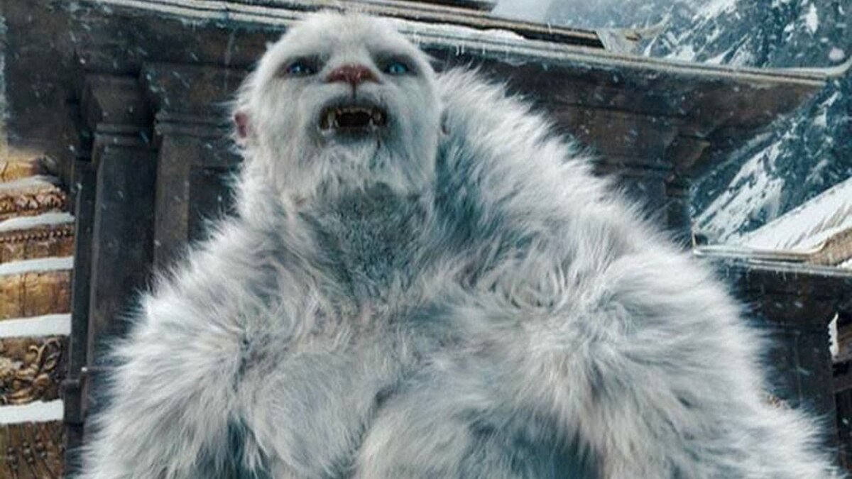 Этот снежный человек взят с Яндекса