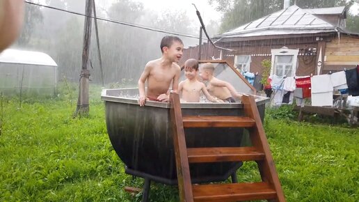 В деревенской бане - смотреть русское порно видео бесплатно