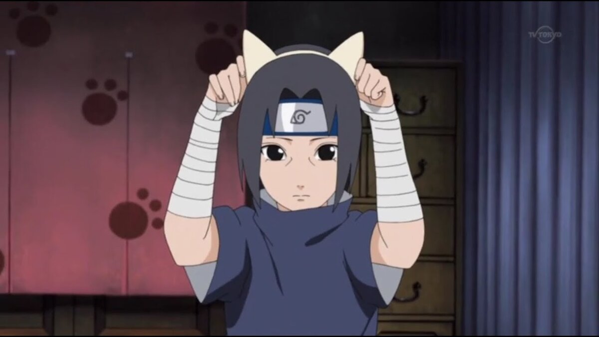 Аниме "Наруто". Учиха Итачи в Стране Кошек. 