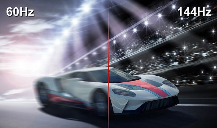 Среднее и высокое обновление экрана