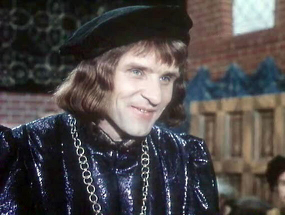 Анатолий Солоницын. Кадр из фильма «Принц и нищий»