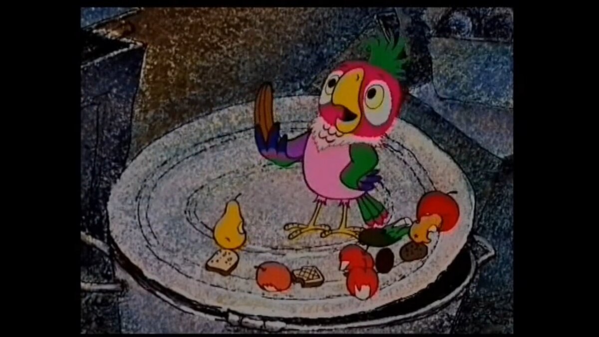 "Вот так всегда: на самом интересном месте!" (фраза из мультфильма «Возвращение блудного попугая»)