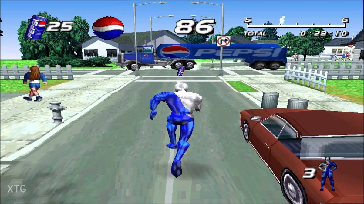 Игры на 1 игрока 0. Ps1 игры Pepsi man. Пепсимен ps1. Пепси мен пс1. Pepsi man ps2.