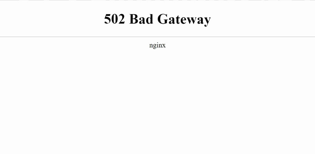 bad gateway nginx что это, что значит ошибка - FreeHost