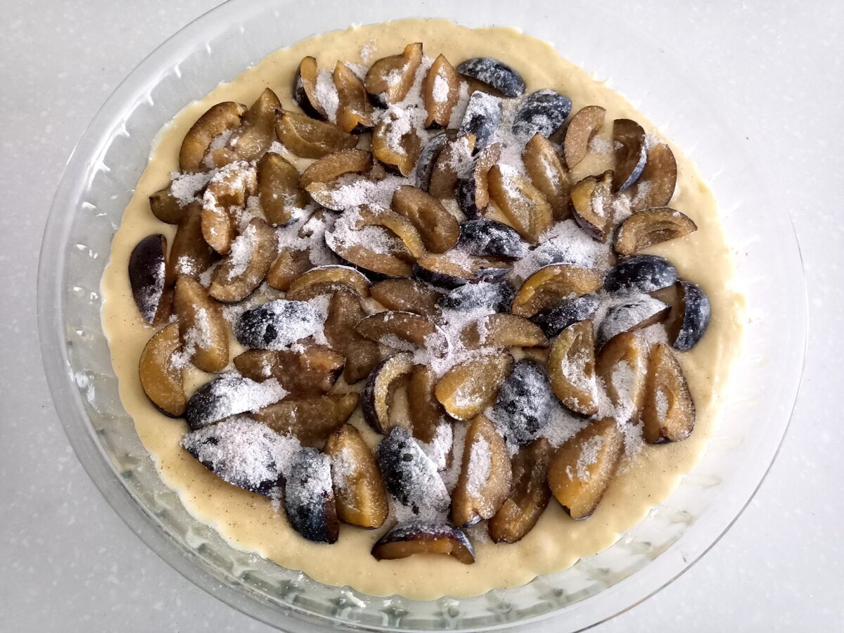 заготовка пирога