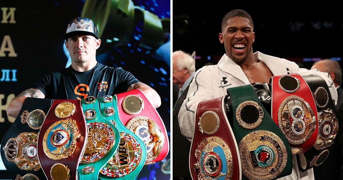 Александр Усик и Энтони Джошуа