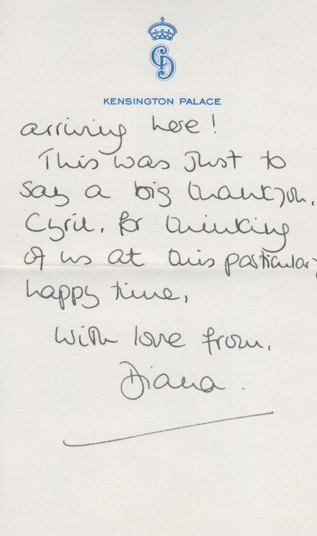 Письмо Дианы