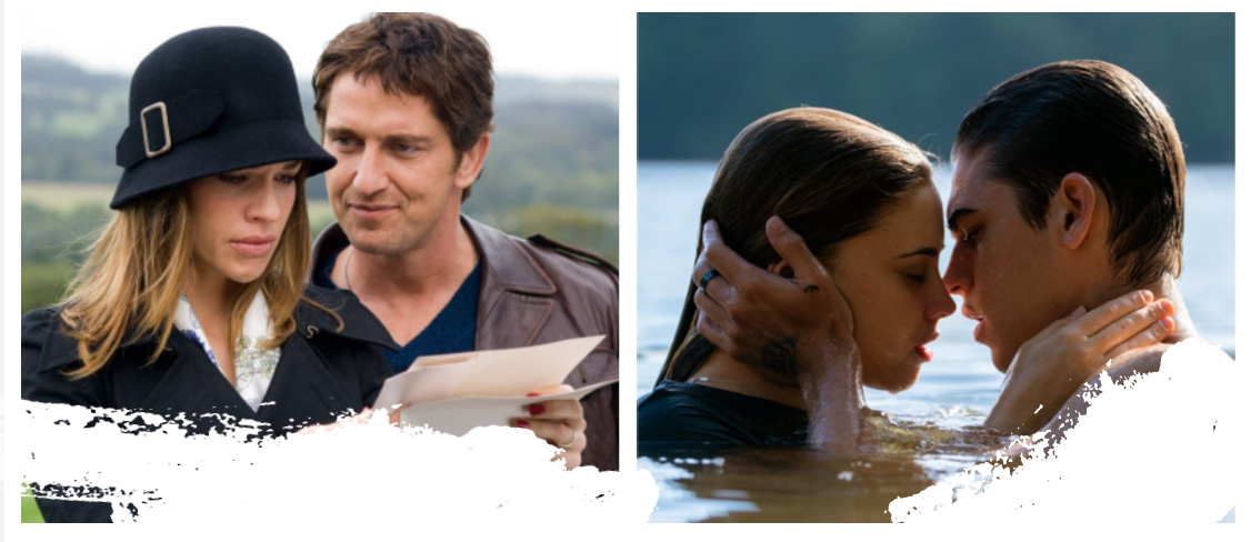 кадры из к/ф: "Я тебя люблю", "После"