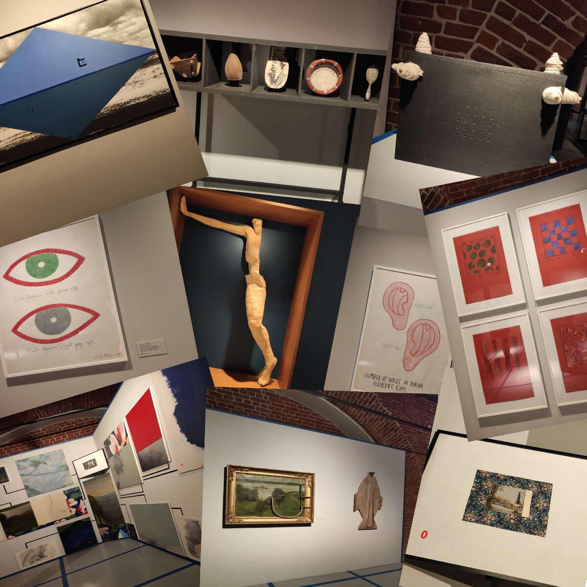 Коллаж из произведений искусства