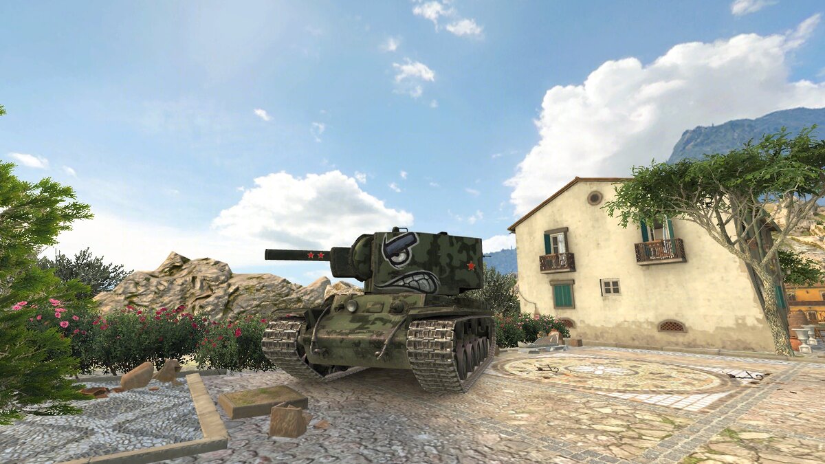 Стандартная графика в WOT тоже может быть симпатичной