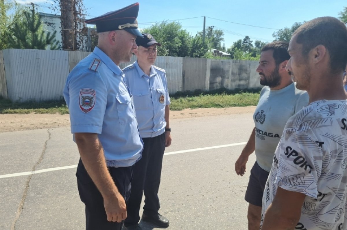    Полицейские Самары ловили мигрантов-нелегалов на правом берегу Волги