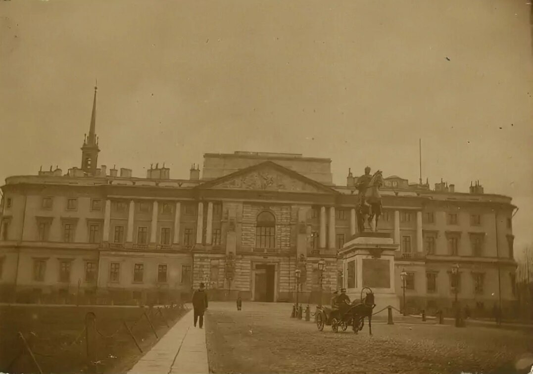 У Инженерного замка в 1891 году