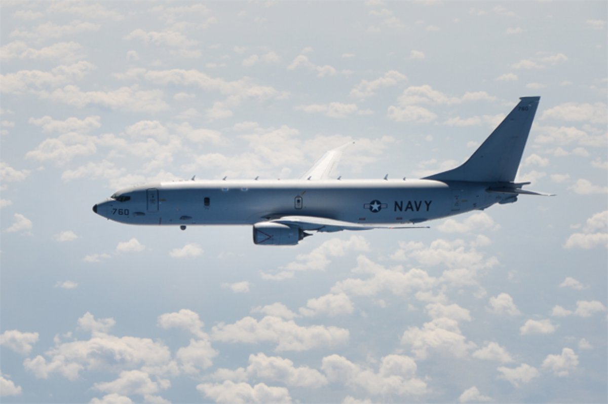    P-8A Poseidon над Черным морем