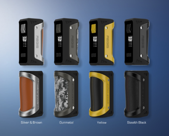 Цветовая гамма Geek Vape AEGIS 100W TC Box Mod