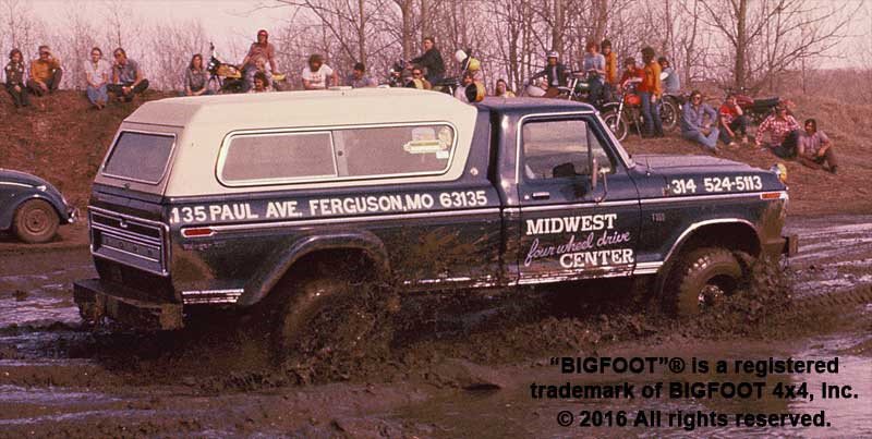 Bigfoot #1 в начале своего пути.