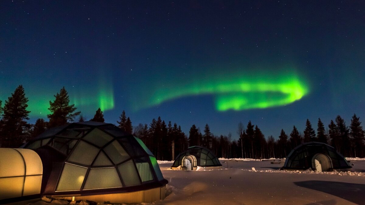 Kakslauttanen Arctic Resort Igloos and Chalets сафари