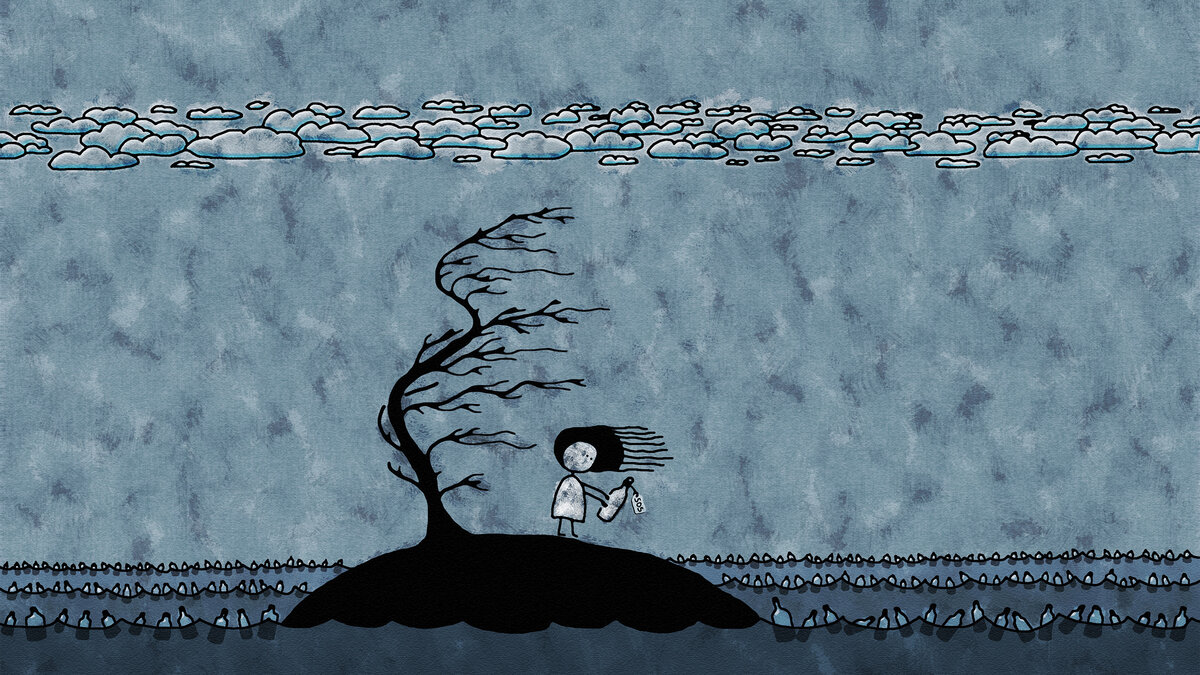 Человек в депрессии