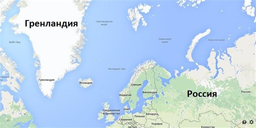 Где находится остров гренландия