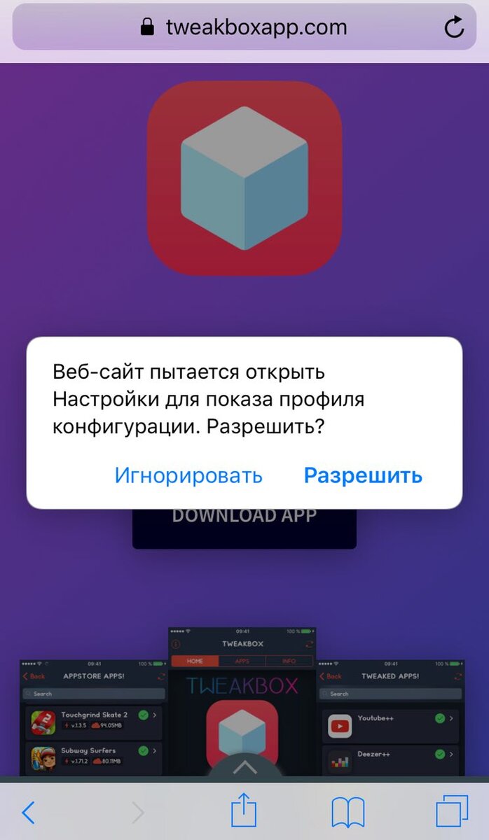 Как скачать TweakBox на смартфон. Инструкция установки | ТехноЛайфхак | Дзен