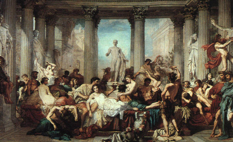 Т.Кутюр. Римляне времен упадка. 1847