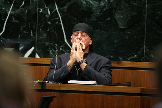  Халк Хоган на суде против Gawker 