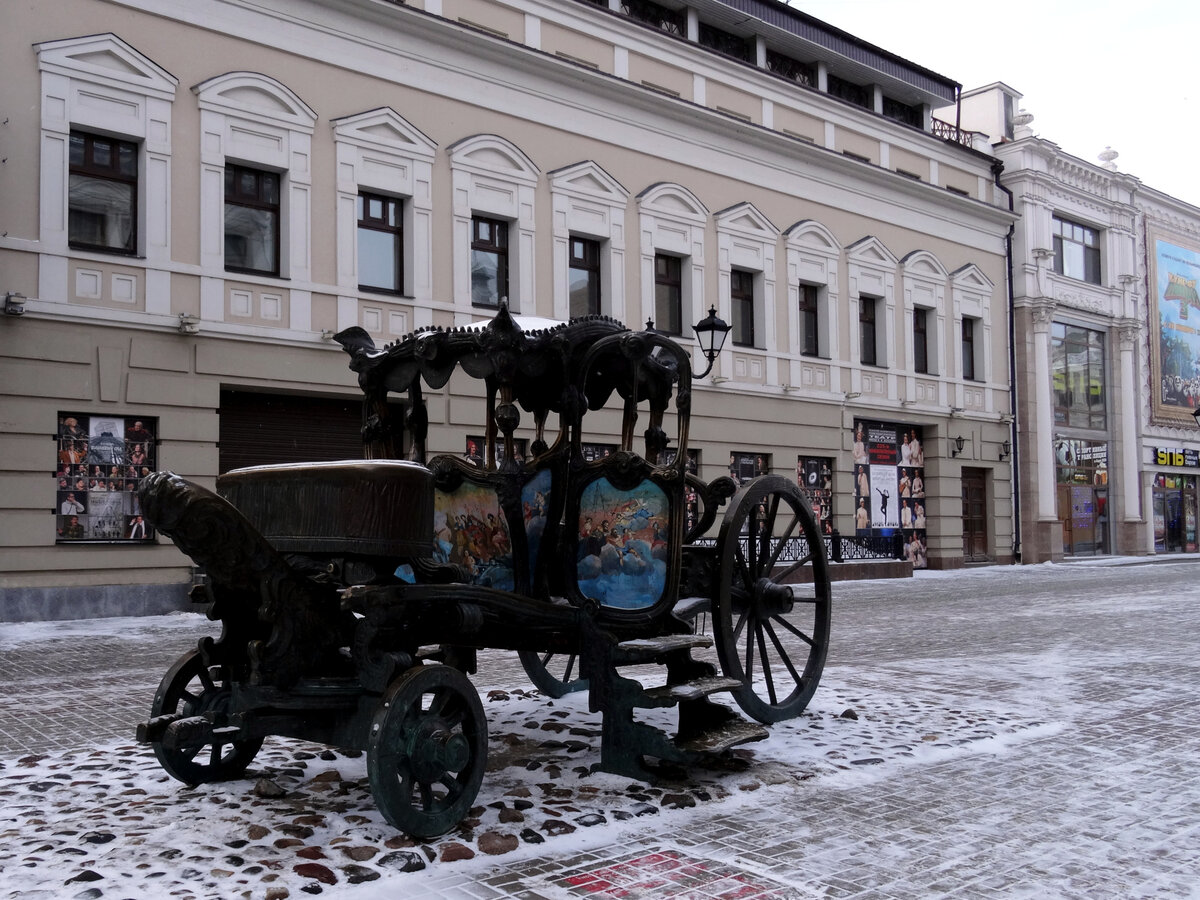 Ул баумана в казани зимой фото