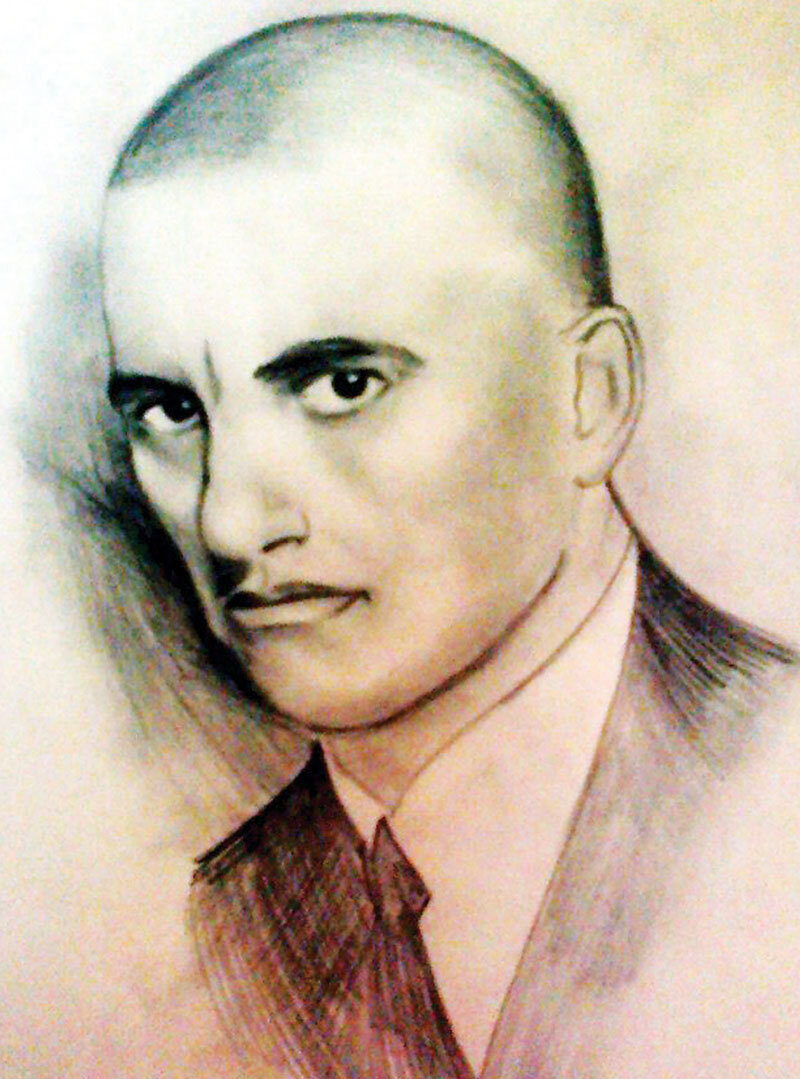 набросок Репина. Маяковский