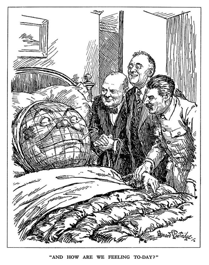 Сталин глазами зарубежных карикатуристов