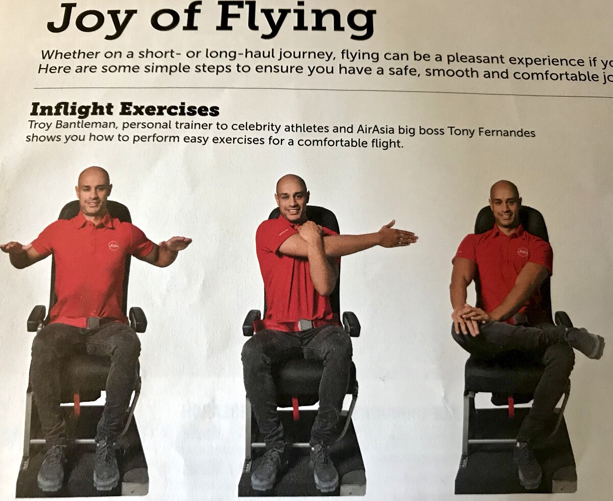 Как правильно дать леща соседу – рекомендации из бортового журнала Air Asia. 