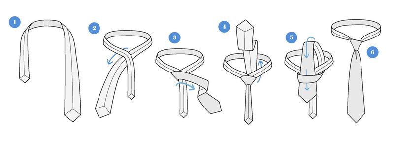 Как завязать галстук двойным узлом How to Tie the Murrell Knot Krawattenknoten binden, Krawatten knoten, Krawattenk