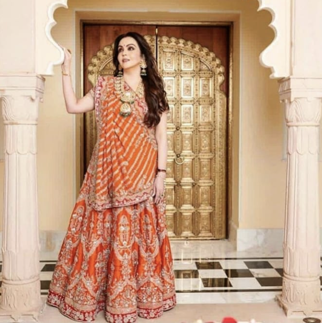 свадебный наряд в индии. нита мукеш амбани. свадьба в индийском стиле. нита мукеш амбани. богатой индийской.